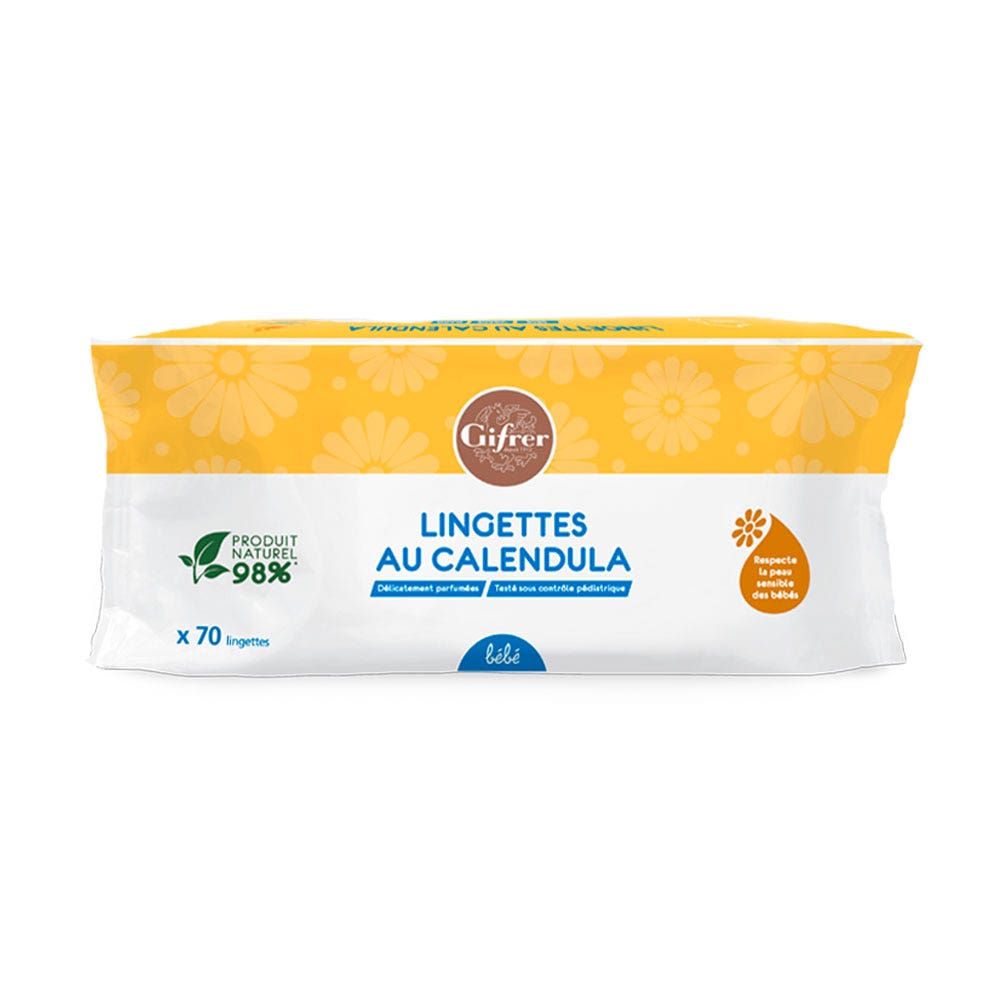 Gifrer Toallitas de Caléndula x70