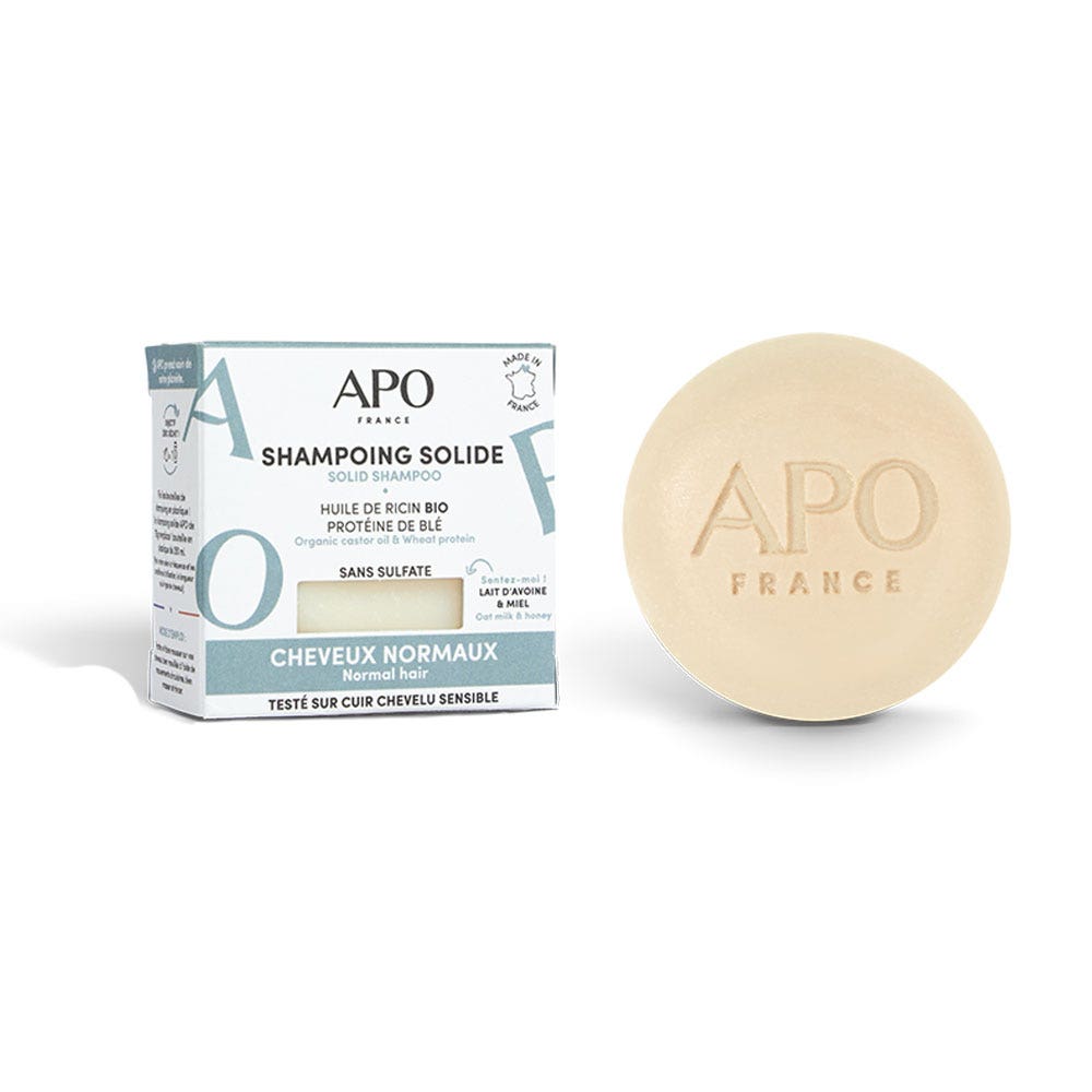 APO France Champú sólido Cabello normal 75g