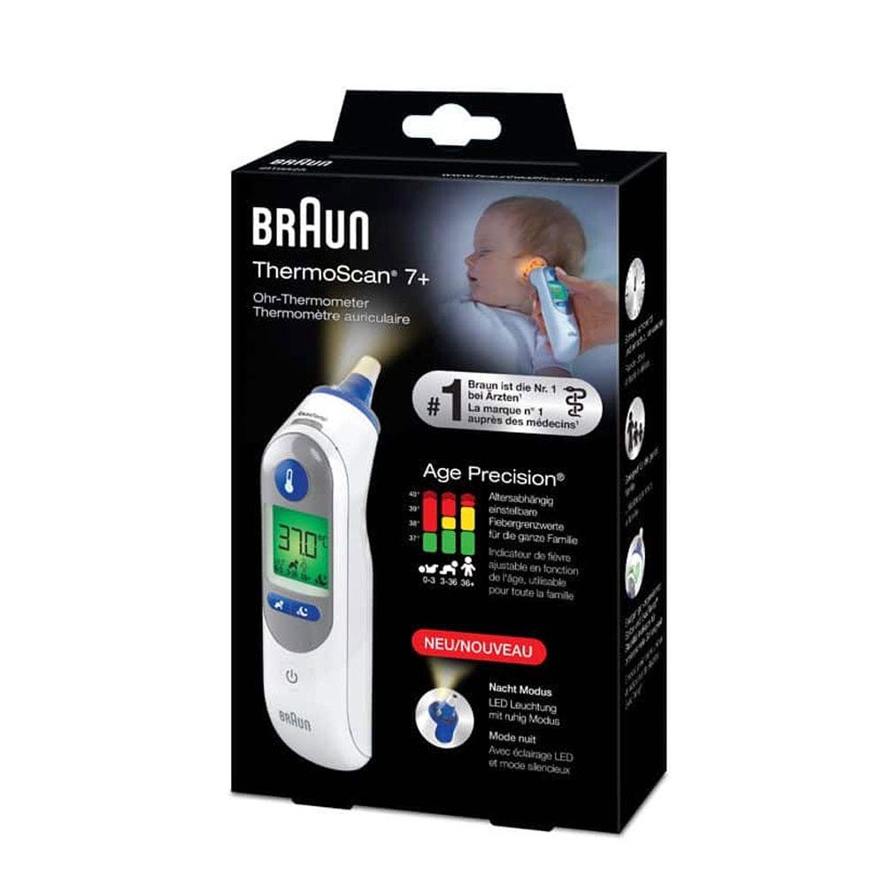 Braun Termómetro de oído Thermoscan 7+ IRT 6525WE