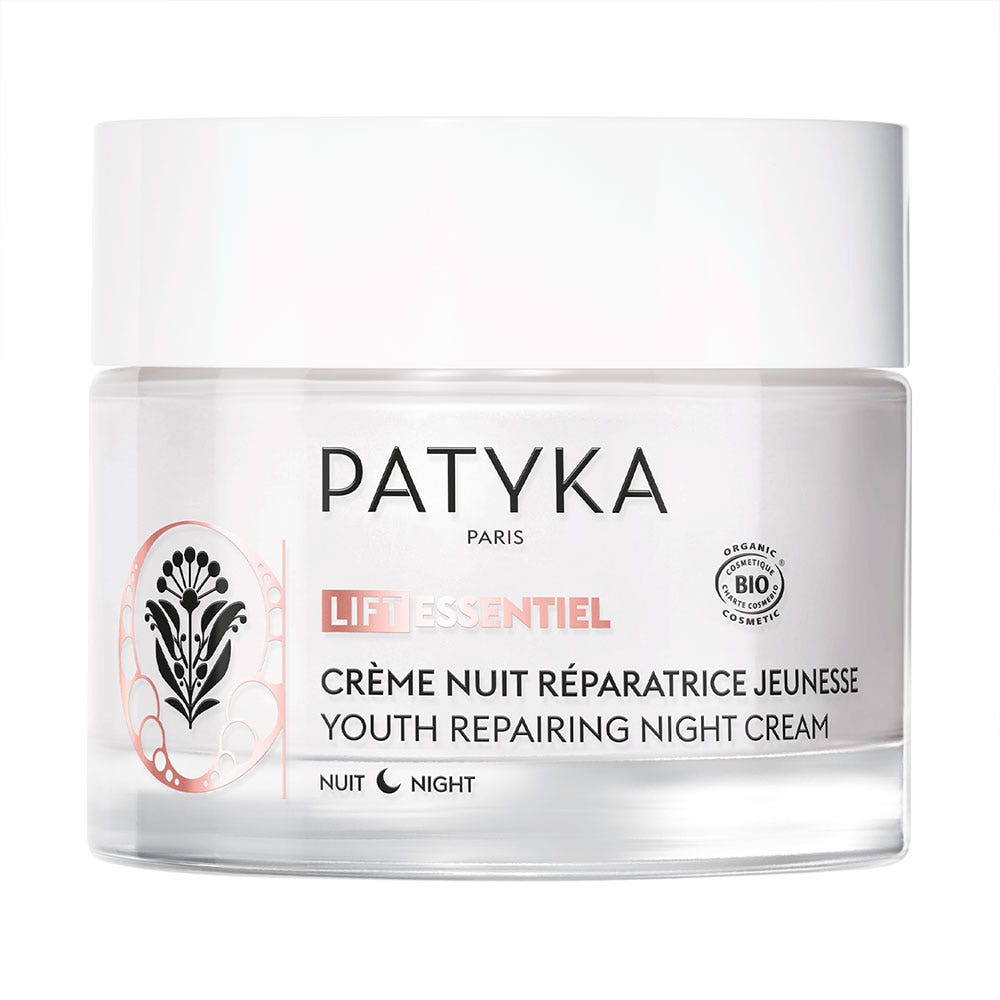 Patyka Lift Essentiel Crema de noche reparadora juventud bio 50ml