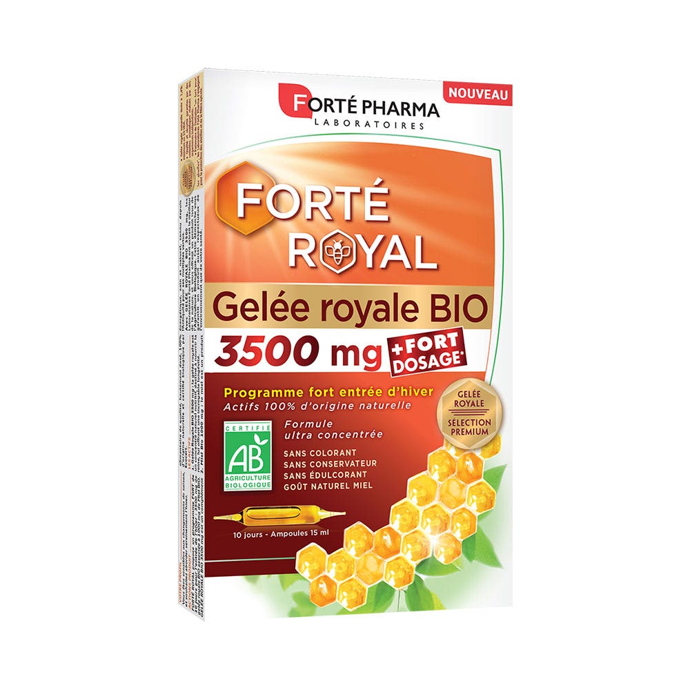 Forté Pharma Forté Real Jalea real 3500mg 10 ampollas