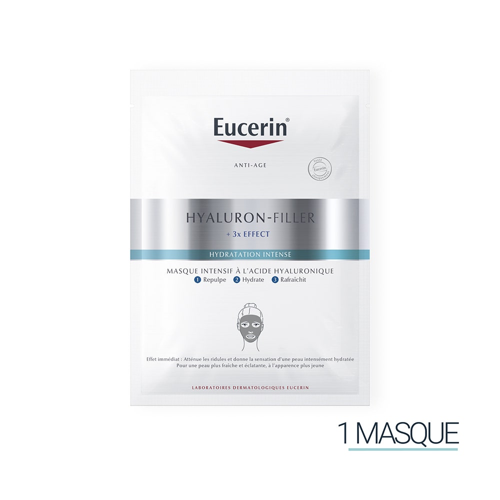 Eucerin Mascarilla Intensiva Ácido Hialurónico x1