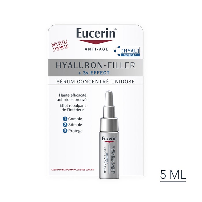 Eucerin Hyaluron-Filler + 3x Effect Sérum Concentrado Antiedad Monodosis 5ml
