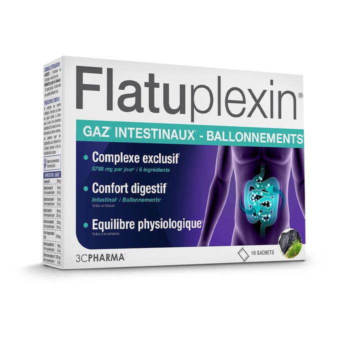 3C Pharma Flatuplexin Polvo En Sobres X16 x16 Sachets De Poudre