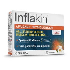 3C Pharma Inflakin Inflakin Calmante Fisiologico 10 Comprimidos