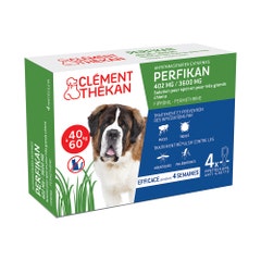 Clement-Thekan Clement Thekan Perfikan Antiparasitos Externos Spot-on Perros Muy Grandes 40 A Pipetas X4 60kg
