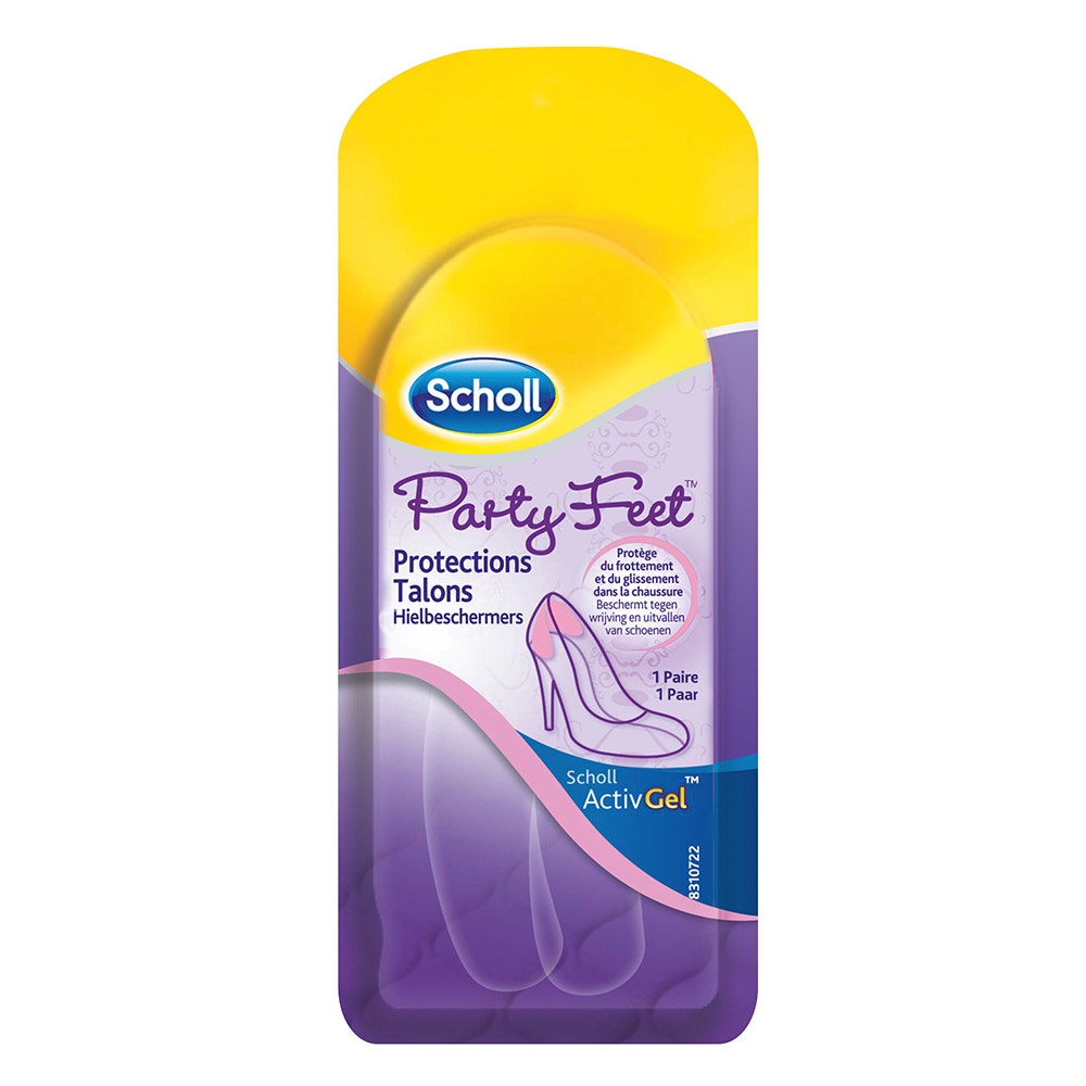 Scholl Party Feet Activgel Protección talones 1 par