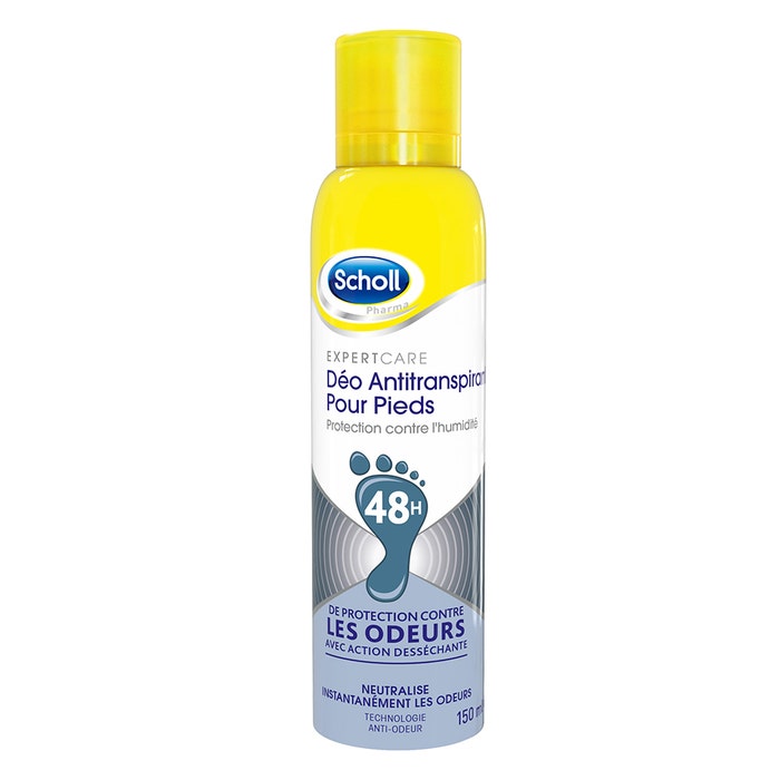 Desodorante de pies antitranspirante 48h 150 ml Para los pies Scholl