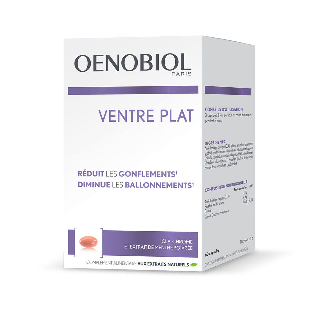 Oenobiol Vientre plano 60 cápsulas