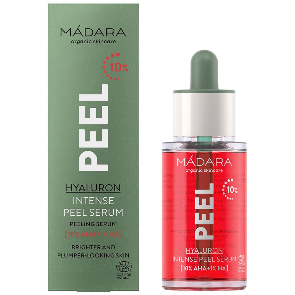 MÁDARA organic skincare Peel Suero Efecto Peeling Intenso Aha + ha 30 ml