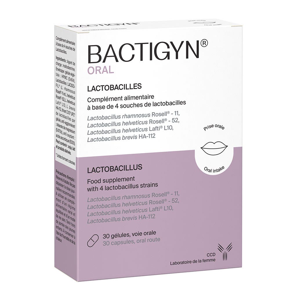 Ccd Bactigyn oral x30 cápsulas
