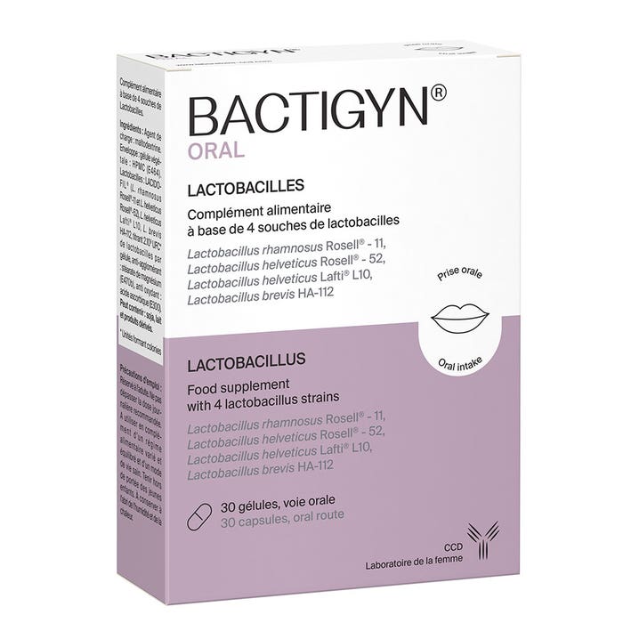 Ccd Bactigyn Oral x30 cápsulas