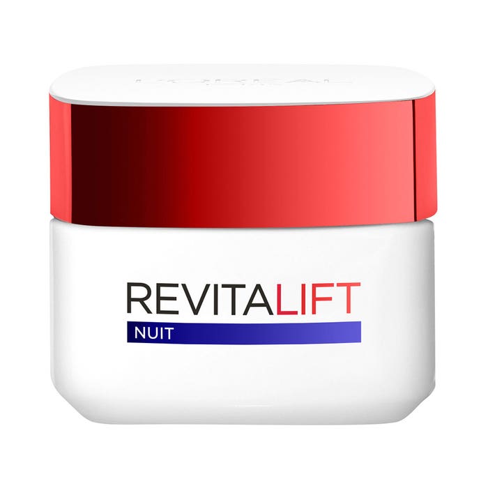 Crema de Noche Hidratante Antiarrugas + Reafirmante 50ML Revitalift L'Oréal Paris
