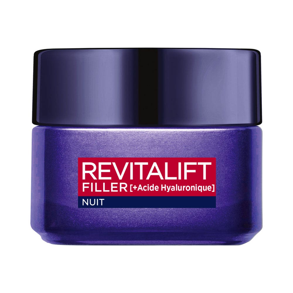 L'Oréal Paris Revitalift Filler Tratamiento de Noche Revitalizante Antiedad Intensive 50ML