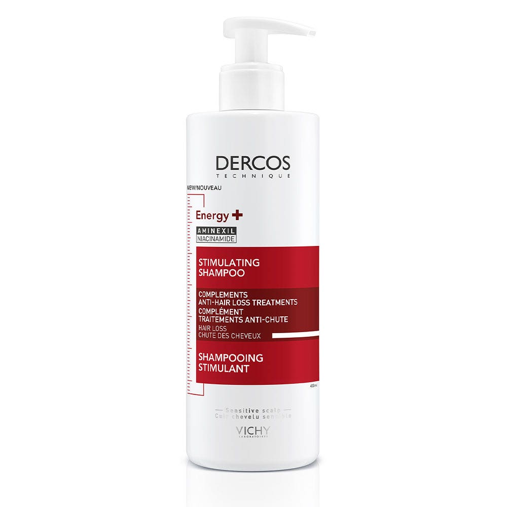Vichy Dercos Champú Energy+ anticaída con aminexil 400 ml