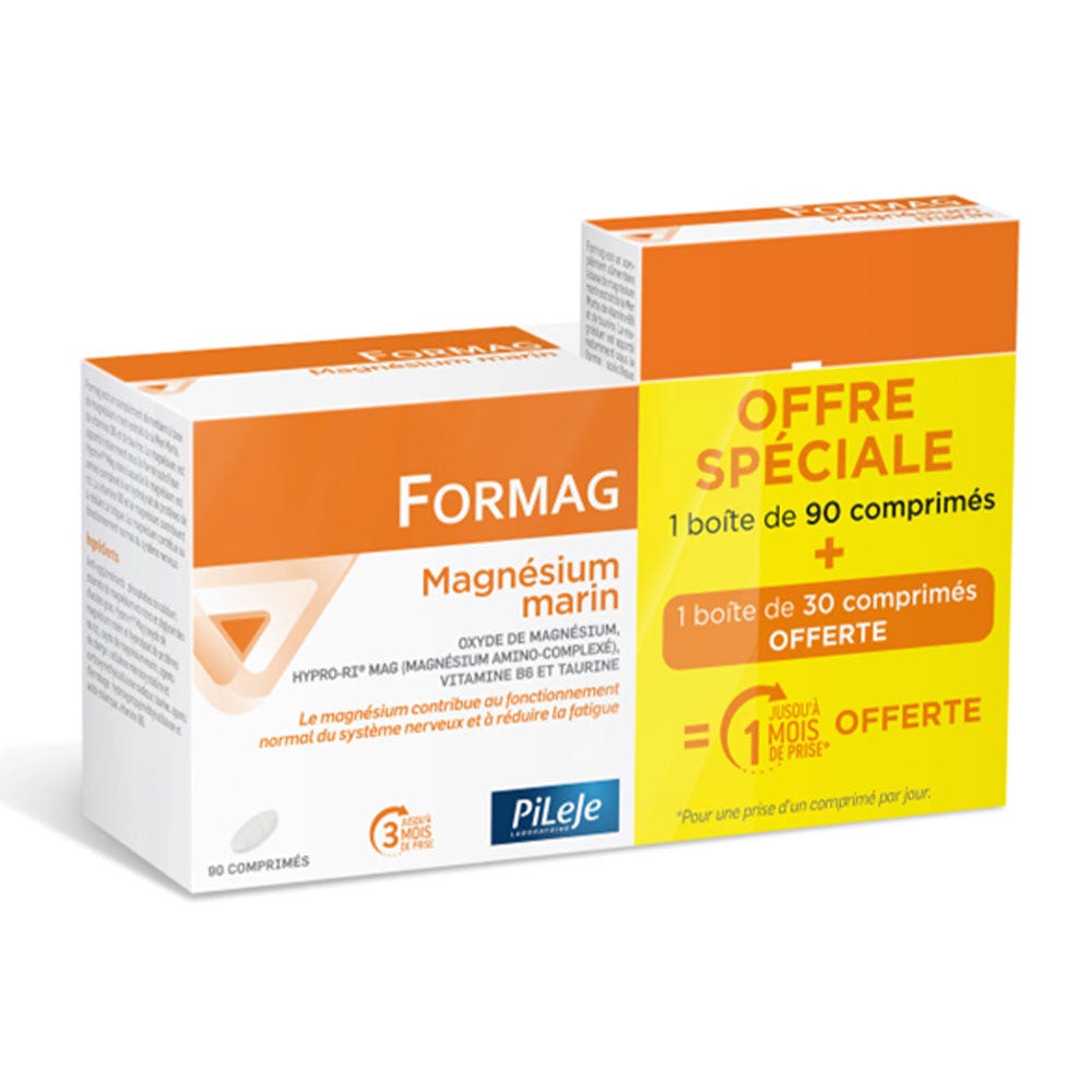 Pileje Formag Magnésio marino "" 90 Comprimidos