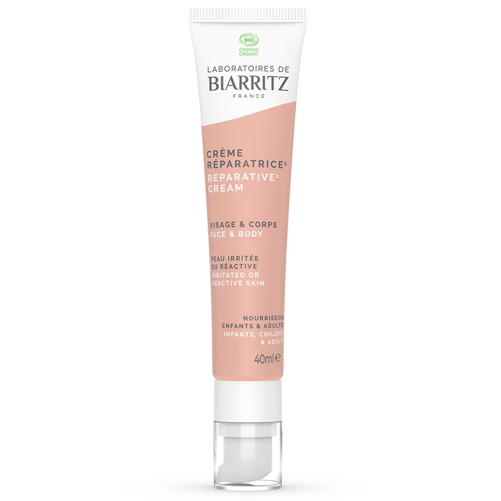 Laboratoires De Biarritz Tratamiento reparador Crema Reparadora Pieles Irritadas O Reactivas Bio Peaux irritées ou réactives 40ml