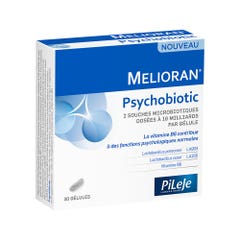 Pileje Melioran Melioran Psicobiótico 30 cápsulas