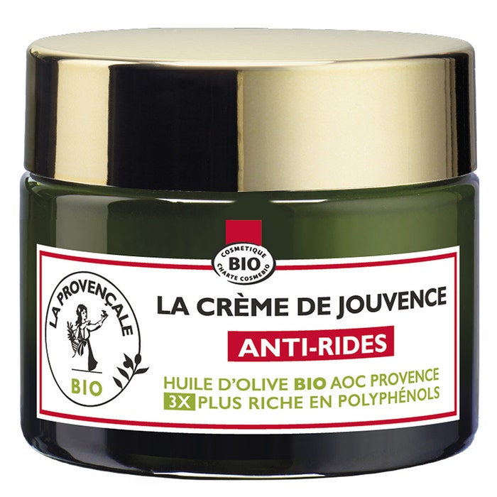 Crema Antiarrugas 50 ml Jouvence Pieles maduras La Provençale