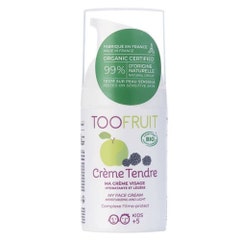 Toofruit Crème Tendre Hidratación facial Manzana y Zarzamora Piel normal 30 ml