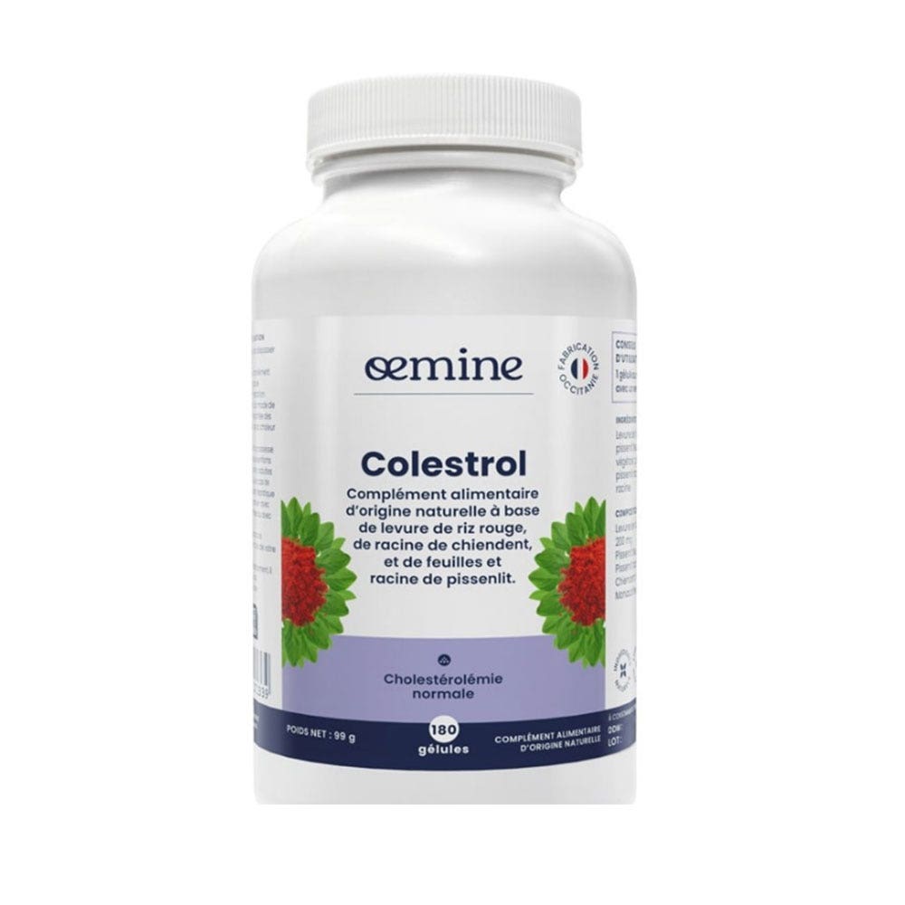 Oemine Colestrol 180 Capsulas 180 Gélules