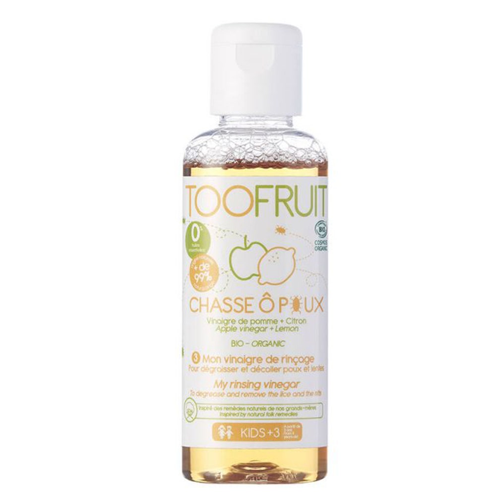 Toofruit Antipiojos Vinagre de Enjuague de Limón y Manzana 100ML