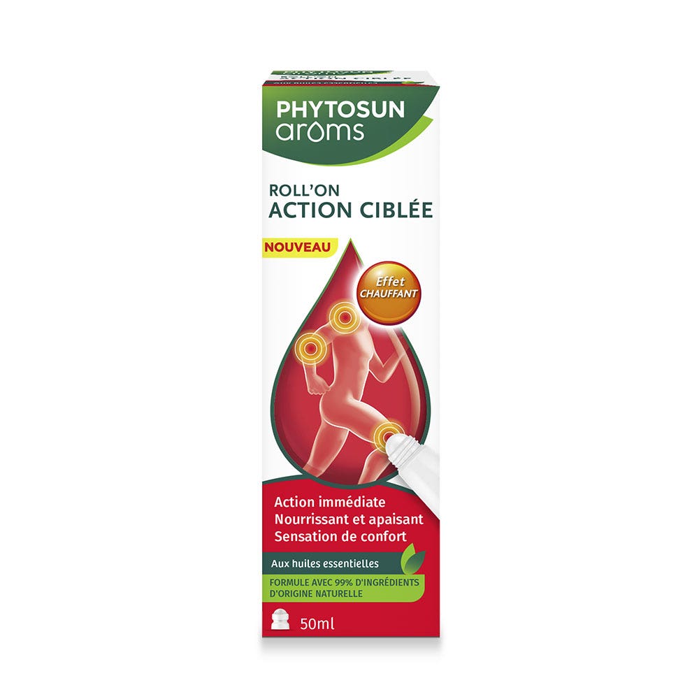 Phytosun Aroms Roll'On acción localizada para articulaciones y músculos 50 ml
