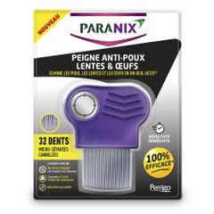 Paranix Peine metálico Antipiojos, Liendres y Huevos x1