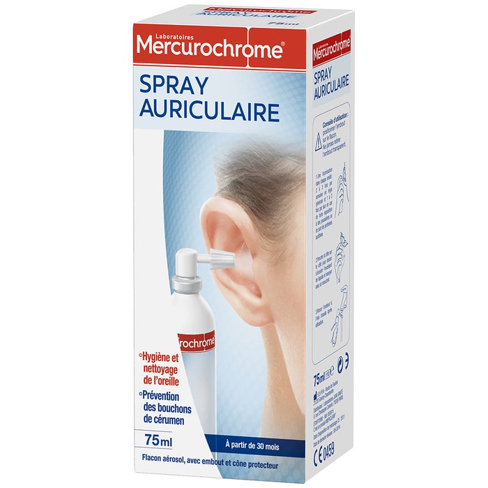EAR SPRAY 75 ml Mercurochrome