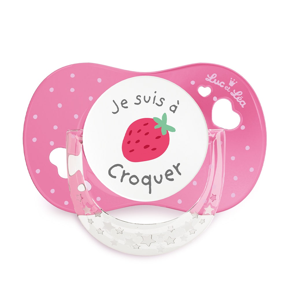 Luc Et Lea Chupete simétrico silicona colección Princesse à Croquer +18 meses