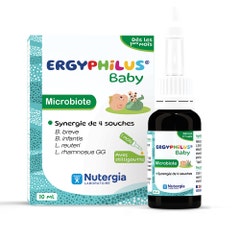 Nutergia Ergyphilus Microbiota Baby gotas a partir de 1 mes 10 ml