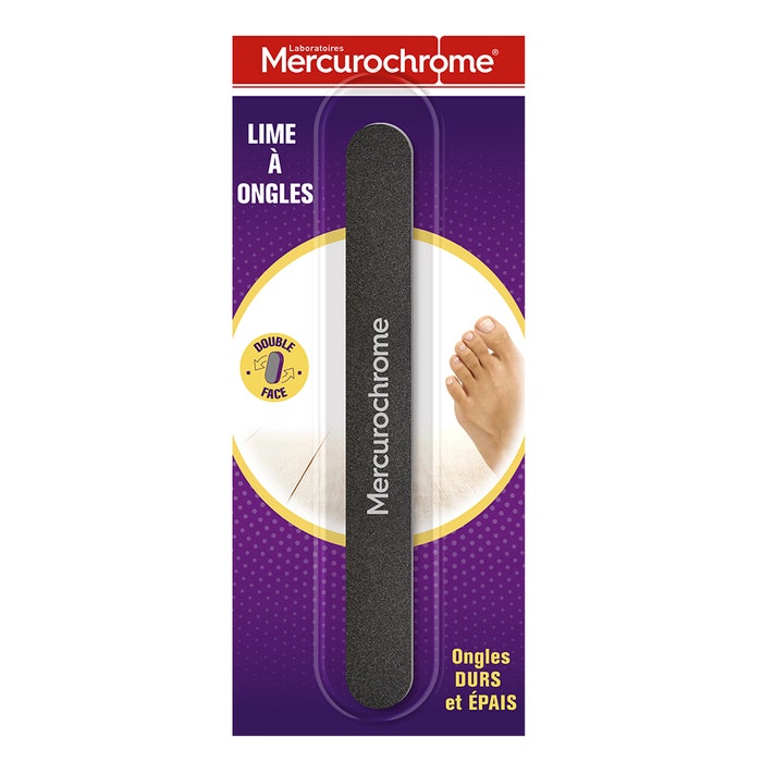 Lima de uñas 1 unidad Mercurochrome