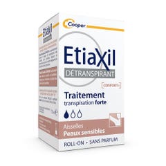 Etiaxil Detranspirant Confort + Axilas Piel sensible 15 ml