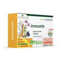 3 Chênes Ampollas Immunea ecológicas x20 + 10 gratis