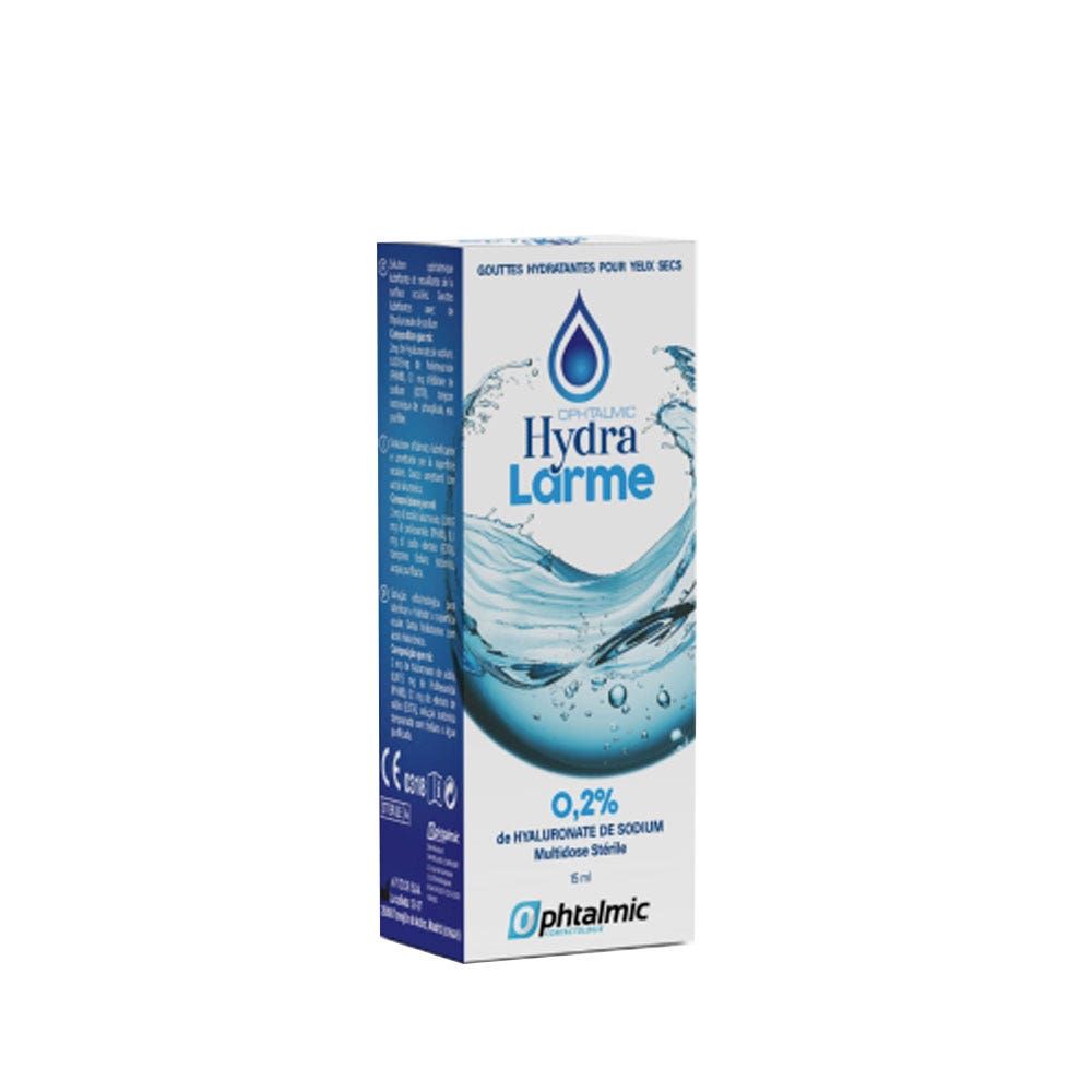 Ophtalmic HydraLarme Gotas hidratantes para ojos secos 0,2% de hialuronato sódico 15 ml