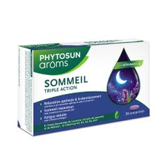 Phytosun Aroms Triple Acción Sueño con Aceites Esenciales 30 comprimidos