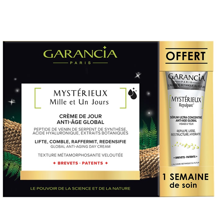 Garancia Mystérieux Mille et un Jours & Mystérieux Repulpant Crema tamaño viaje GRATIS 35 ml