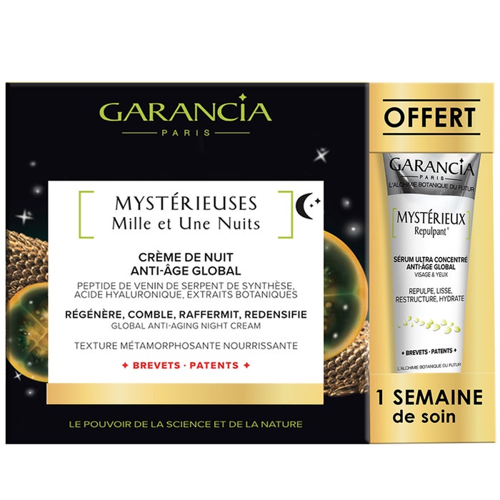 Garancia Mystérieuses Mille et Une Nuits & Mystérieux Repulpant Crema tamaño viaje GRATIS 35 ml