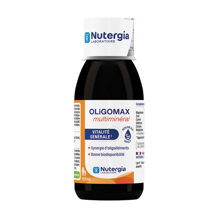 Ergybiol Solucion Bebible 150 ml Oligomax Multiminéral Nutergia