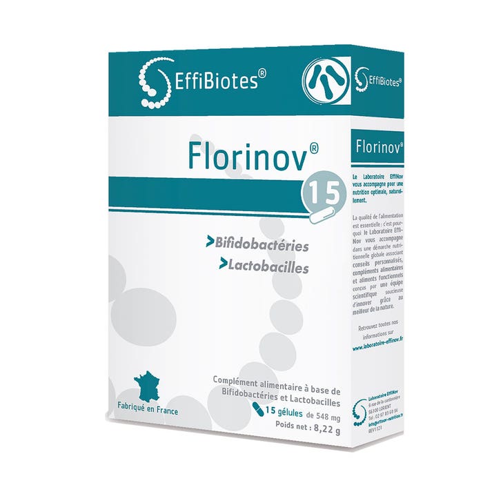 Florinov 15 cápsulas Effinov Nutrition