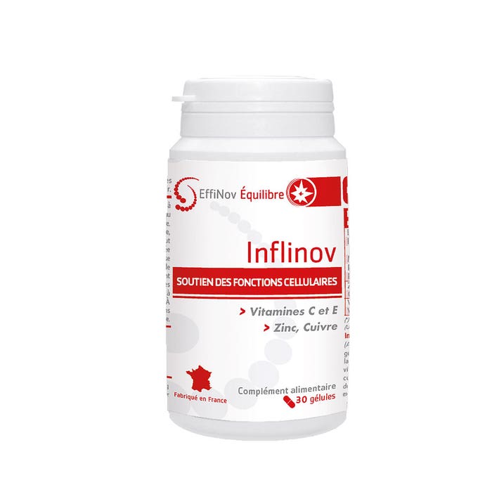 Inflinov 30 cápsulas Apoyo a las funciones celulares Effinov Nutrition