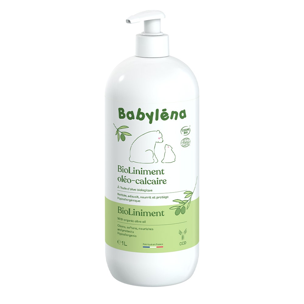 Babylena Bioliniment Oleo Calcaire Aceite de Oliva Ecológico 1l
