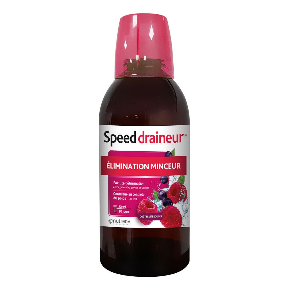 Nutreov Speed Drenantes Fruta Roja 500 ml