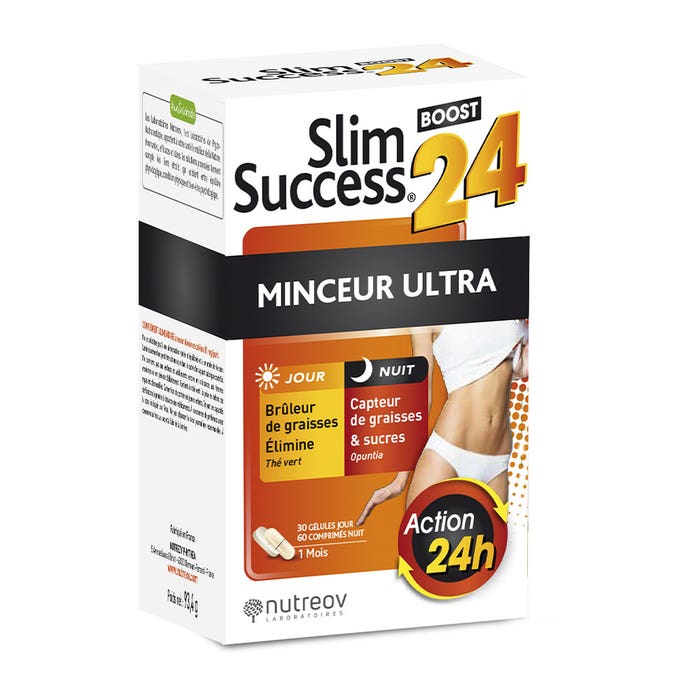 Nutreov Slim Success Boost Minceur Ultra 30 cápsulas día + 60 comprimidos noche