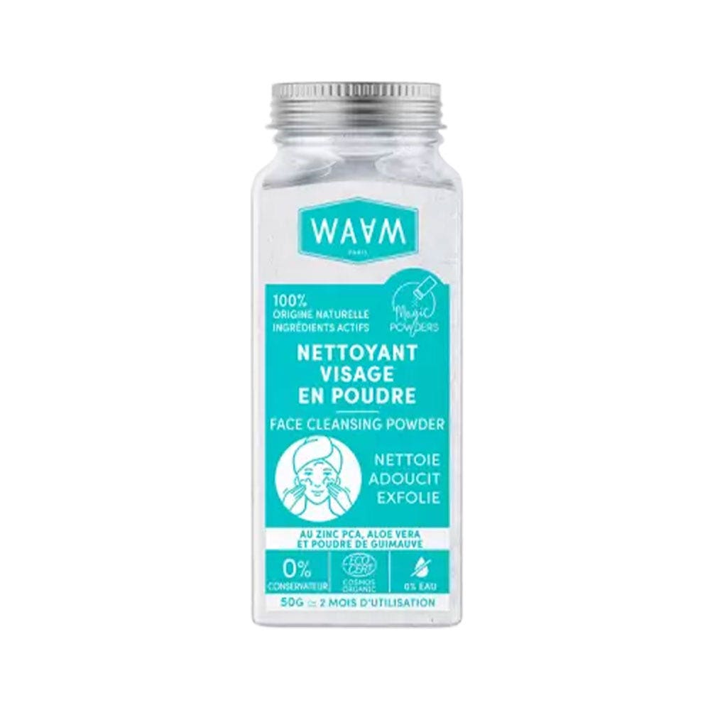 Waam Limpiador facial en polvo Todo tipo de pieles 50g