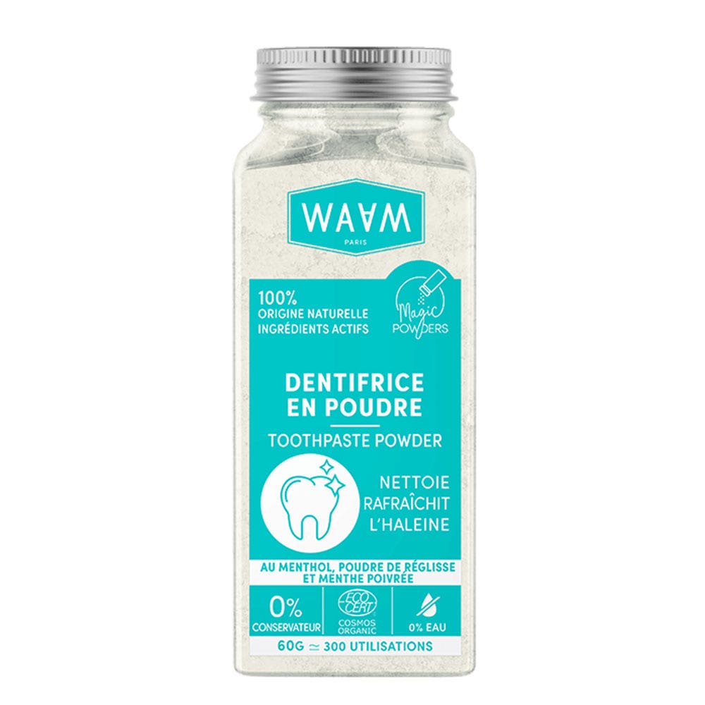 Waam Pasta dentífrica en polvo 60g