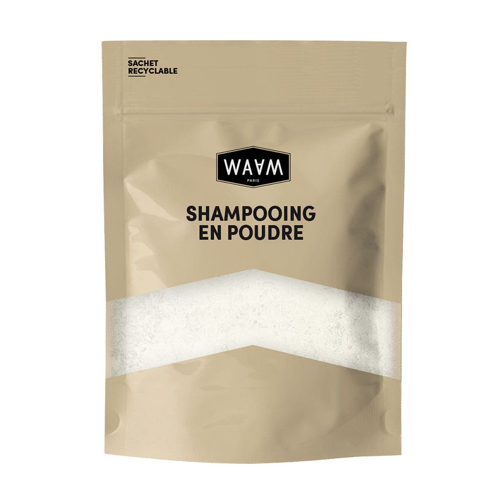 Waam Recambio de champú en polvo todo tipo de pieles 70g