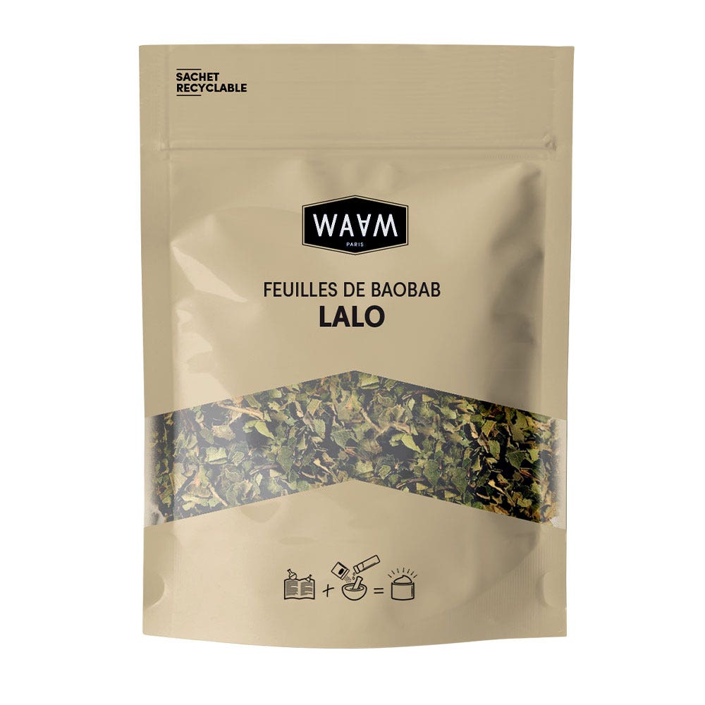Waam Hojas de baobab (Lalo) Cabello 150g