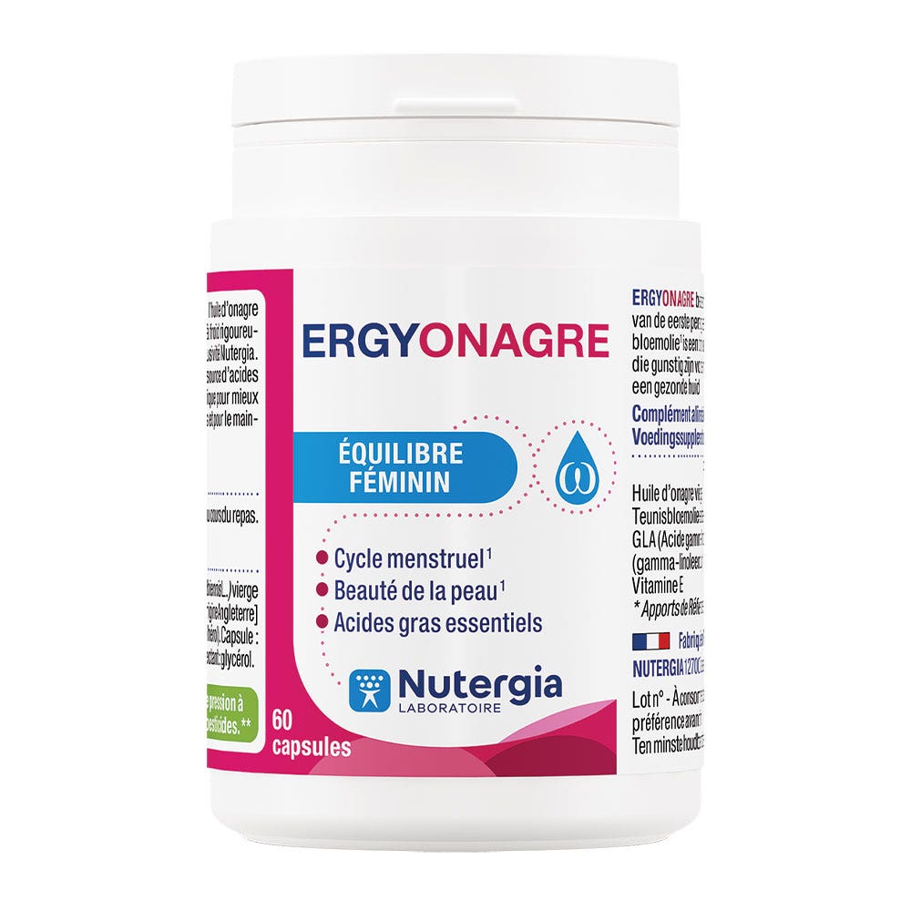 Nutergia Ergyonagre equilibrio femenino 60 cápsulas