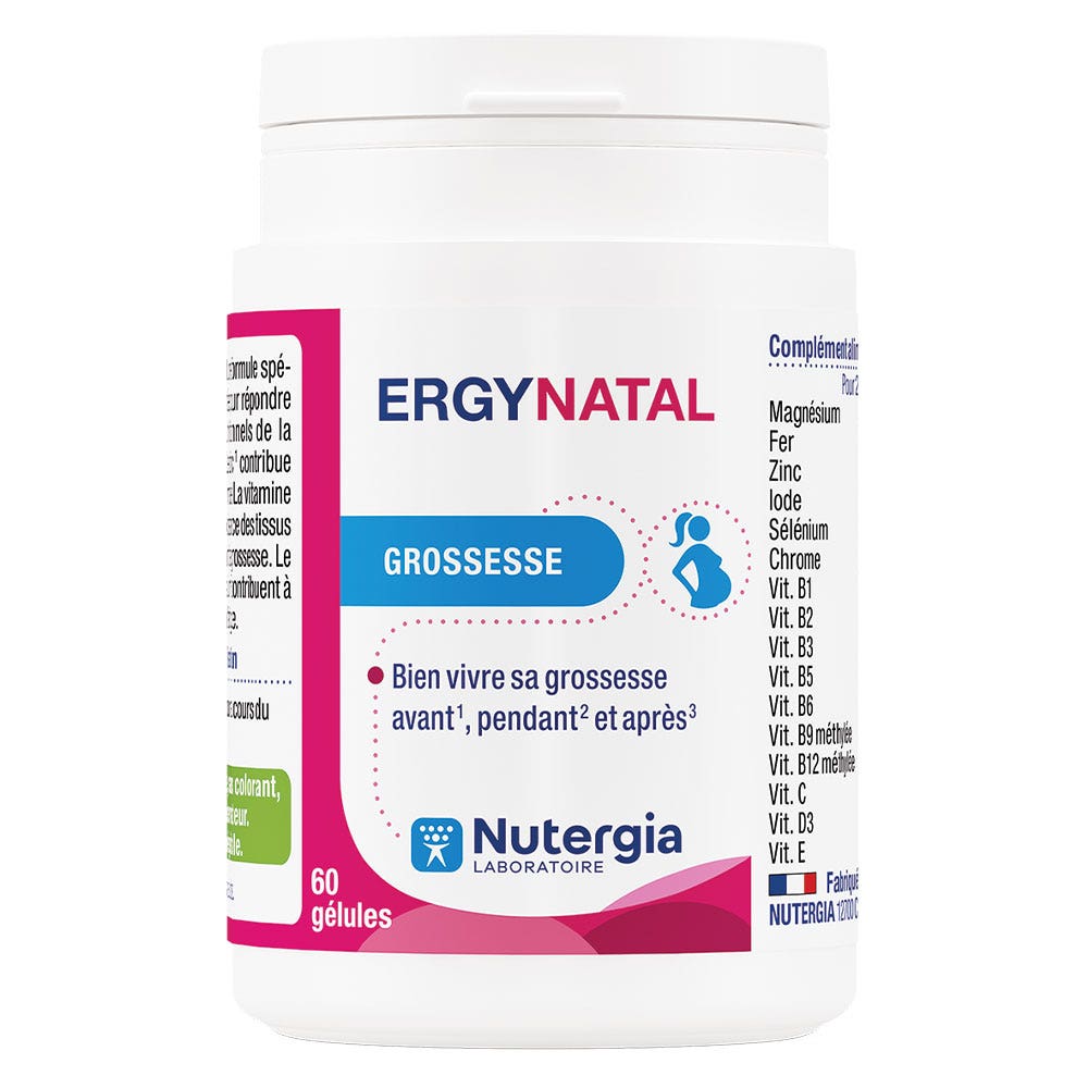 Nutergia Ergynatal 60 cápsulas